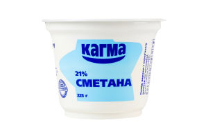 Сметана 21% Кагма ст 225г