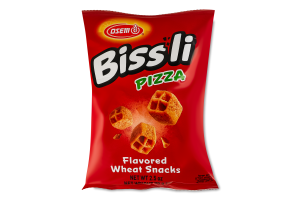 Снеки Bissli пшеничні зі смаком піци