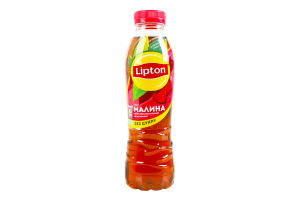 Чай холодний чорний Малина Lipton п/пл 500мл