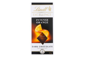 Шоколад чорний Intense Orange Excellence Lindt к/у 100г