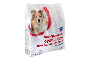 Корм сухий повнораціонний для дорослих собак З яловичиною Aro м/у 3кг