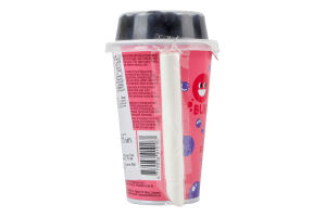 Напиток безалкогольный малиновый с шариками вкуса черники OMG Bubble tea ст 270мл