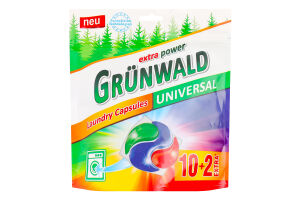 Капсули для прання універсальні Гірська свіжість Grunwald 12х18г