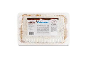 Торт заварний Сніжинка Калачі п/у 600г