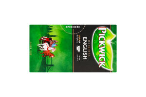 Чай черный натуральный English Original Pickwick к/у 20х2г