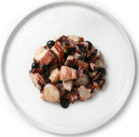 Кальмар щупальці слабосолені в олії