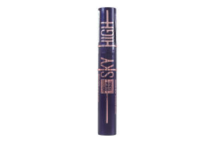 Туш для вій для подовження Lash sensational Sky high фіолетова Maybelline New York 7.2мл