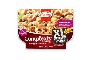 Hormel Compleats XL Beef Stroganoff, 13 Ounce
