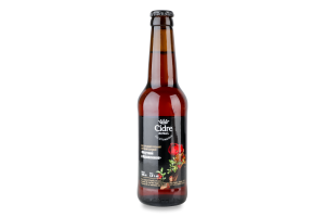 Сидр 330мл 5% солодкий газований купажний Яблучний з журавлиною Cidre Royal пл