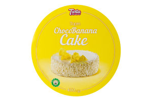Торт бісквітний ChocoBanana Cake Tarta к/у 400г