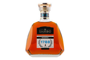 Бренди 0.5л 40% 4 звезды 1788 Reserve Shabo бут