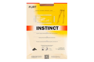 Панчохи жіночі Instinct Flirt 20den 1/2 natural