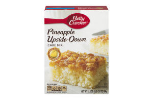 Betty Crocker Cake Mix Pineapple Upside-Down