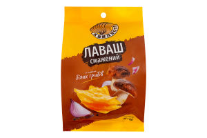 Лаваш жареный со вкусом грибов Хвилясті м/у 90г