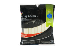 Ahold String Cheese Mozzarella Reduced Fat - 16 CT