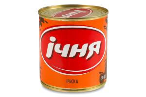 Молоко згущене нежирне варене з цукром Іриска Ічня з/б 370г