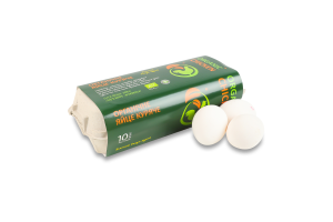Яйця курячі столові органічні Organic Chicken к/у 10шт