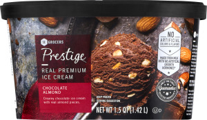 Prestige Real Premium Ice Cream Chocolate Almond