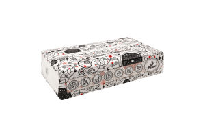 Серветки паперові білі 2шари 20*20см 150шт п/е в асортименті Parus