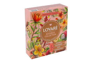 Чай ройбуш асорті Rooibos collection Lovare к/у 32х1.5г