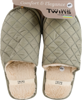 Тапочки комнатные домашние мужские стеганые Twins Home Style №16271 40-45