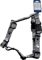 Шлея д/собак Сейф Лайф Сільвер нейлон з лапками світловідбиваюча 25мм 50-75см Тріксі