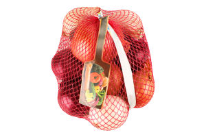 Цибуля мікс кольорів та смаків фасована