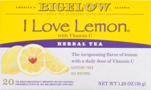 Bigelow Herbal Tea I Love Lemon - 20 CT