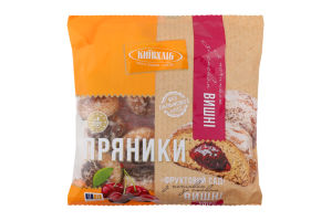 Пряники с начинкой вишневой Фруктовый сад Київхліб м/у 300г