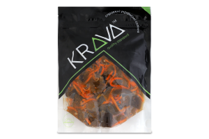 Баклажаны по-корейски с сахаром и подсластителем Krava д/п 350г