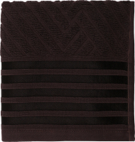 Рушник темно-шоколадний махровий 40*70см 500г/м2 GM Textile