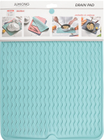 Килимок для сушки посуду силіконовий 30х40см №KYYW287 Juxiong 1шт