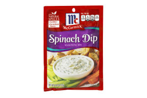 McCormick Seasoning Mix Spinach Dip