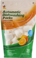 Ahold Automatic Dishwashing Packs Citrus Scent - 20 CT