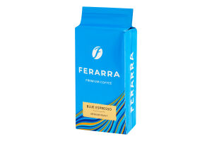 Кофе натуральный жареный молотый Blue Espresso Ferarra 1с в/у 250г