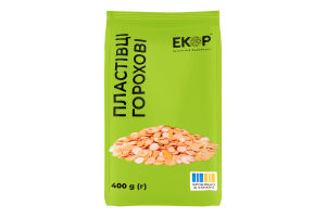 Хлопья гороховые Екор м/у 400г