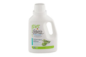 Nature's Promise Liquid Fabric Softener Eucalyptus Aloe Scent