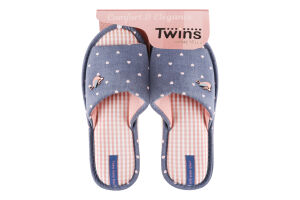 Тапочки открытые домашние женские Twins №8852 40