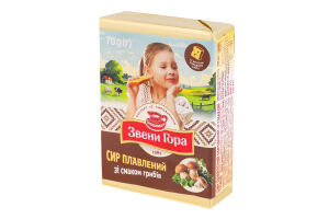Сыр плавленый 36% порционный со вкусом грибов Звени Гора м/у 70г