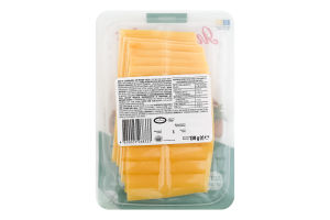 Сир 45% твердий нарізаний скибочками Gouda Яготинський лоток 130г