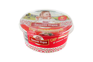 Сыр плавленый 50% пастообразный со вкусом бекона Звени Гора ст 175г