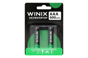 Акумулятор Ni-MH AAA 600mAh 1.2V Winix 2шт
