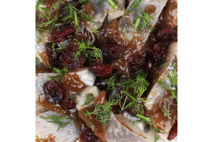 Філе оселедця з карамелізов.цибулею,ваг