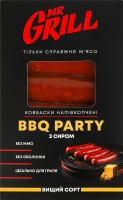 Ковбаски З сиром BBQ party Mr.Grill н/к в/с к/у 350г