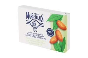 Мыло с маслом сладкого миндаля Le Petit Marseillais 2х100г