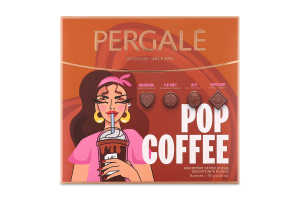 Цукерки асорті з какао Pop-coffee Pergale к/у 115г