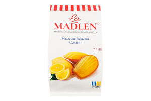 Мадленка бисквитная Лимон La Madlen м/у 140г