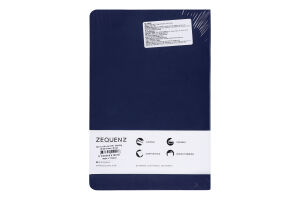 Блокнот Zequenz А5 синій 100арк 1005462