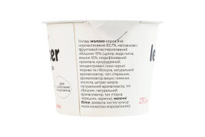 Йогурт 3% з наповнювачем фруктовим Вишня По-грецьки Lekker ст 230г