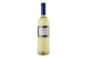Вино 0.75л 11-14% біле сухе Chardonnay Loaza пл